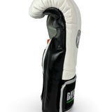 Bayoneta Premium PuLat Horse Hair Gloves - White/ Black/ Metallic Light Gray