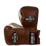 Bayoneta PuLat Gloves - Brown/ Green/ Rose Gold