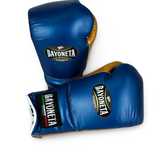 Bayoneta MX Latex Gloves - Electric Blue/ Caramel Gold