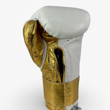 Guantes de pelo de caballo Bayoneta Premium PuLat - Blanco/ Metálico