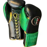 No Boxing No Life Guantes de Entrenamiento - Dorado Metálico/ Negro