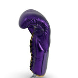 Bayoneta Premium PuLat Horse Hair Gloves - Metallic Purple/ Metallic Gold