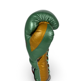 Bayoneta Premium Multilayer Horse Hair Gloves - Sage Green/ Caramel Gold