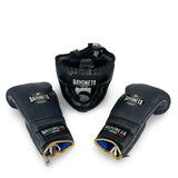 Sparring set - Space Cadet Blue/ Metallic Cedar Brown/ Metallic Gold/ Black