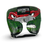 Bayoneta Professional Headgear with Cheeks - Exclusive Custom “Raphael Ninja Turtle” Hand Painted