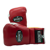 Bayoneta MX Horse Hair Gloves - Red/ Caramel Gold/ White