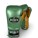Bayoneta Premium Multilayer Horse Hair Gloves - Sage Green/ Caramel Gold