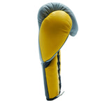 Bayoneta Premium PuLat Horse Hair Gloves - Gray/ Yellow/ Black
