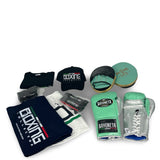 Fight Training Bundle - Green Mint/ Metallic Silver/ Black/ Tiffany/ Metallic Gold