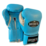 Bayoneta Premium Multilayer Horse Hair Gloves - Sky Blue/ Rose Gold