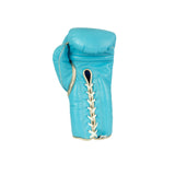 Bayoneta Premium Multilayer Horse Hair Gloves - Sky Blue/ Rose Gold