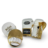 Fight Training Bundle - White/ Metallic Gold