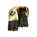 No Boxing No Life Training Gloves - Metallic Gold/ Black