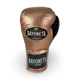 Bayoneta MX Horse Hair Fight Gloves -  Metallic Rose Gold/ Black