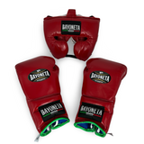 Sparring set - Red/ Metallic Green