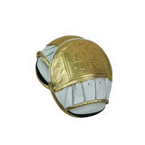 No Boxing No Life Precision Mitts - Metallic Gold/ White