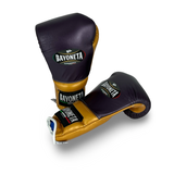 Bayoneta MX Latex Gloves - Purple/ Caramel Gold