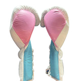 Bayoneta MX Latex Gloves - White/ Sky Blue/ Baby Pink