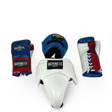 Full Sparring Set - Blue/ Red/ White