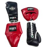 Full Sparring Set - Black/ Red