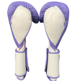 No Boxing No Life Training Gloves - Lila/ White