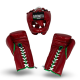 Sparring set - Red/ Metallic Green