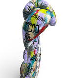 Bayoneta PuLat Gloves - Exclusive Custom Urban Art "Boxing” Hand Painted