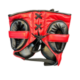 Bayoneta Professional Headgear with Cheeks - Red/ Black