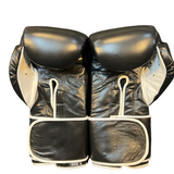 No Boxing No Life Guantes de Entrenamiento - Blanco/ Dorado