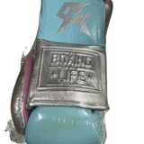 No Boxing No Life Fight Gloves - Canelo Edition - Sky Blue/ Silver/ Pink