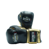 Bayoneta Premium PuLat Horse Hair Gloves - Black/ Metallic Gold