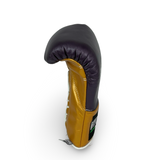 Bayoneta MX Latex Fight Gloves -  Purple/ Caramel Gold