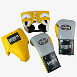 Full Sparring Set - Gray/ Yellow/ Black