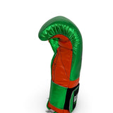 Bayoneta Premium Multicapa  + HH - Verde Metálico/ Naranja/ Blanco