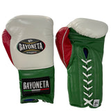 Bayoneta PuLat Gloves - MX Colors (White/ Green/ Red)