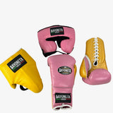 Full Sparring Set - Baby Pink/ Caramel Gold/ Yellow/ White