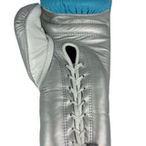 Bayoneta PuLat Gloves - Sky Blue/ Silver/ White
