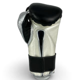 Bayoneta Premium Multilayer Horse Hair Gloves - Black/ Metallic Silver/ Pearl White
