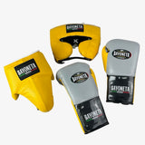 Full Sparring Set - Gray/ Yellow/ Black