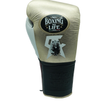 No Boxing No Life Fight Gloves - Canelo Edition - Rose Gold/ Burgundy/ Black/ White