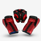 Sparring Set - Black/ Metallic Red