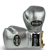 Bayoneta Premium Multilayer Horse Hair Gloves - Metalic Silver/ Metalic Gold