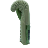 Bayoneta Premium PuLat Horse Hair Gloves - Cream/ Metallic Apple Green