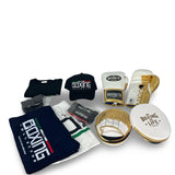 Fight Training Bundle - White/ Metallic Gold