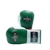 Bayoneta Premium PuLat Horse Hair Gloves - Green/ White/ Red