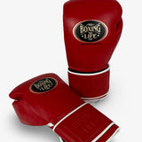 No Boxing No Life Training Gloves - Red/ White