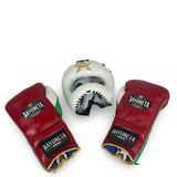 Sparring set - Multilayer - CA logo - Red/ White/ Metallic Green/ Metallic Gold