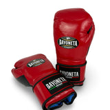 Bayoneta Premium PuLat Horse Hair Gloves - Red/ Black