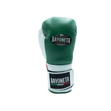 Bayoneta Premium PuLat Horse Hair Gloves - Green/ White/ Red