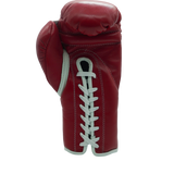 Bayoneta Premium MX - Guantes de Pelo de Caballo - Rojo/ Blanco